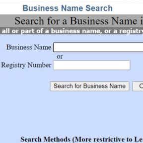 oregon business search by owner name