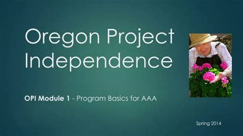 oregon project independence phone number