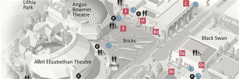 oregon shakespeare festival map