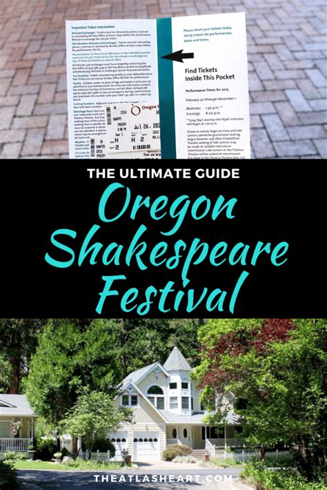 oregon shakespeare festival schedule