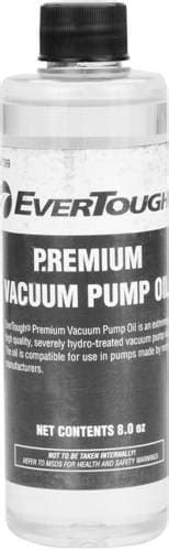 oreillys vacuum pump oil