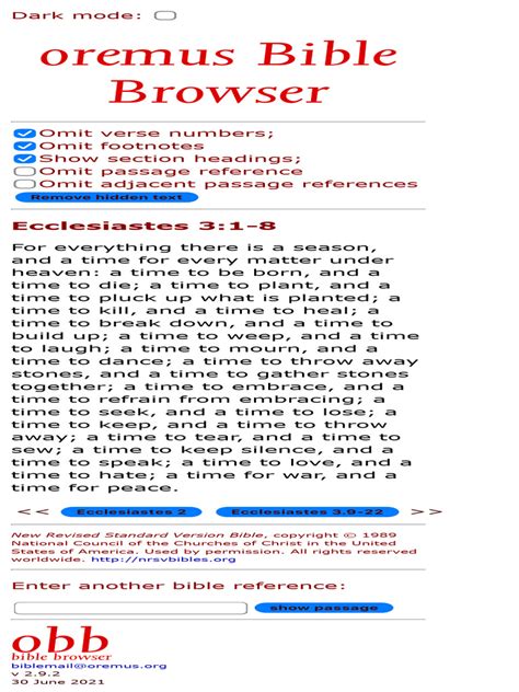 oremus bible browser