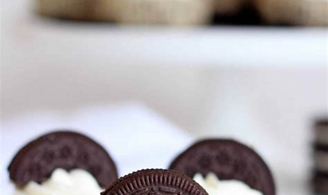 oreo cheesecake recipe cupcake