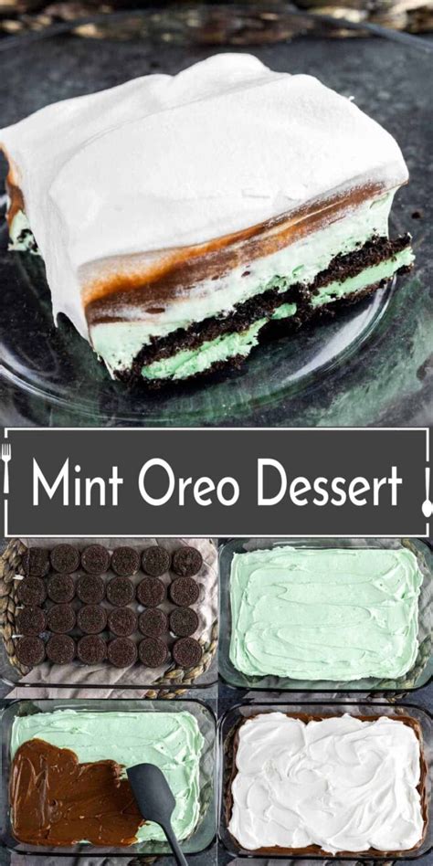Oreo Mint Dessert Marshmallows