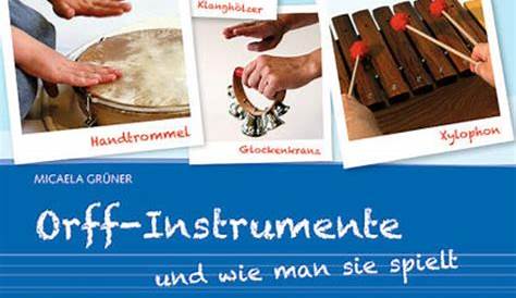 Orff-Instrumente / Rhythmusinstrumente (Plakat) - Musik für Kinder