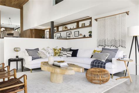 Modern Organic Living Room Luxe Interiors + Design