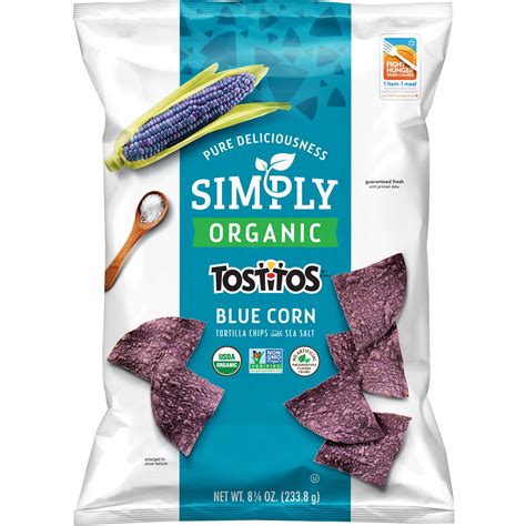 organic blue corn tortilla chips