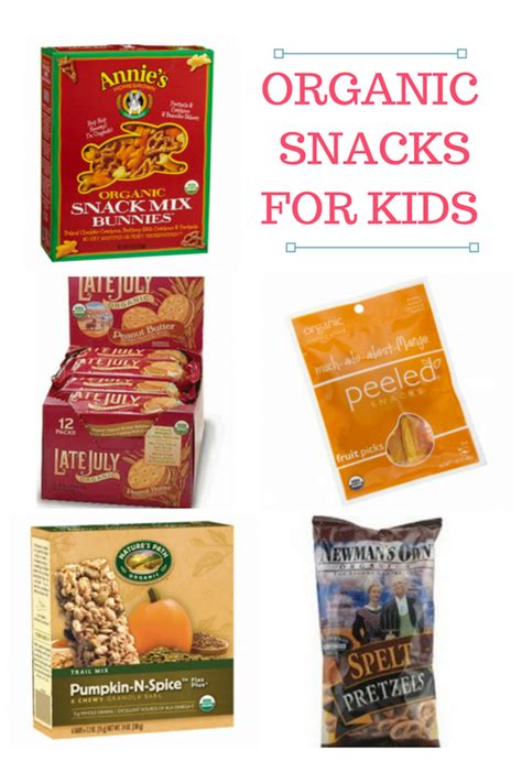 organic child snacks