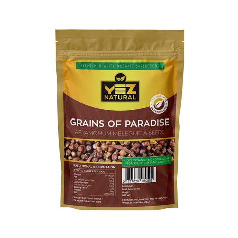 organic grains of paradise