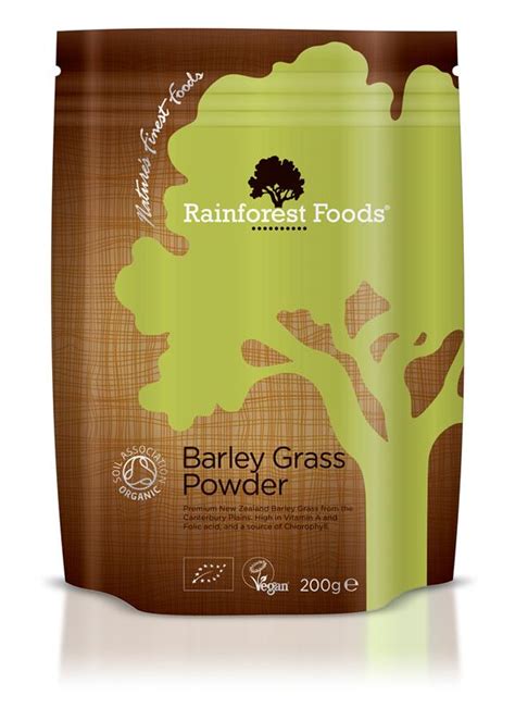organic new zealand barley grass powder