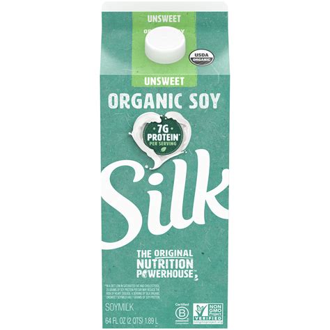 organic soy milk silk
