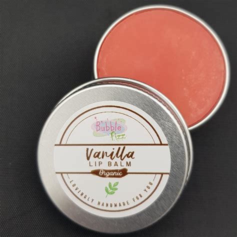organic vanilla lip balm