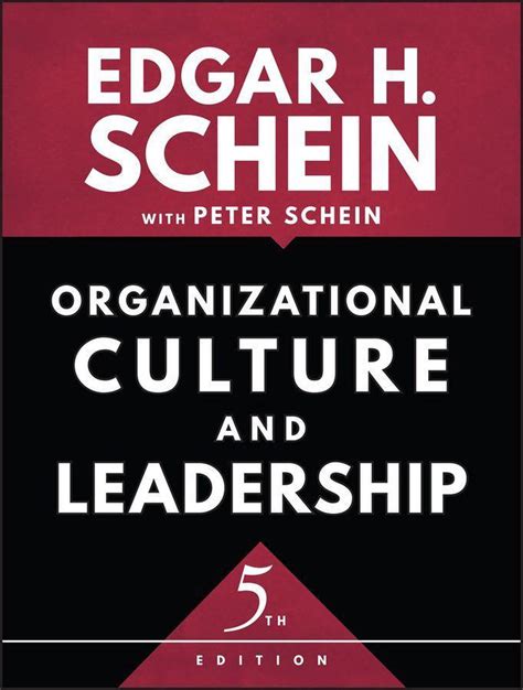 organizational culture and leadership ebook