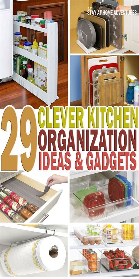 Organize Kitchen Gadgets