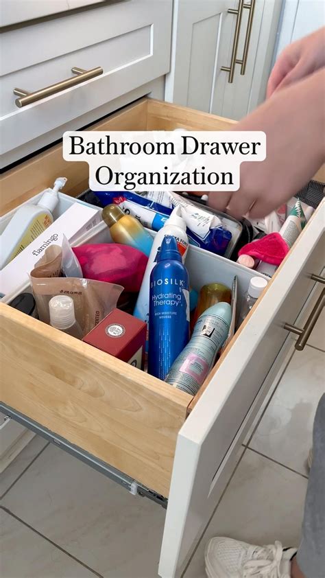 Organizing Bathroom Stuff