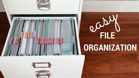Organizing your files
