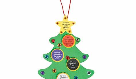 Colors of Faith Christmas Tree Craft Kit - Discontinued