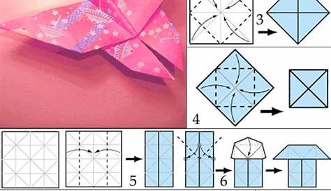 Kostenlose Anleitung - Origami Fisch falten - Talu.de #origamiflowers