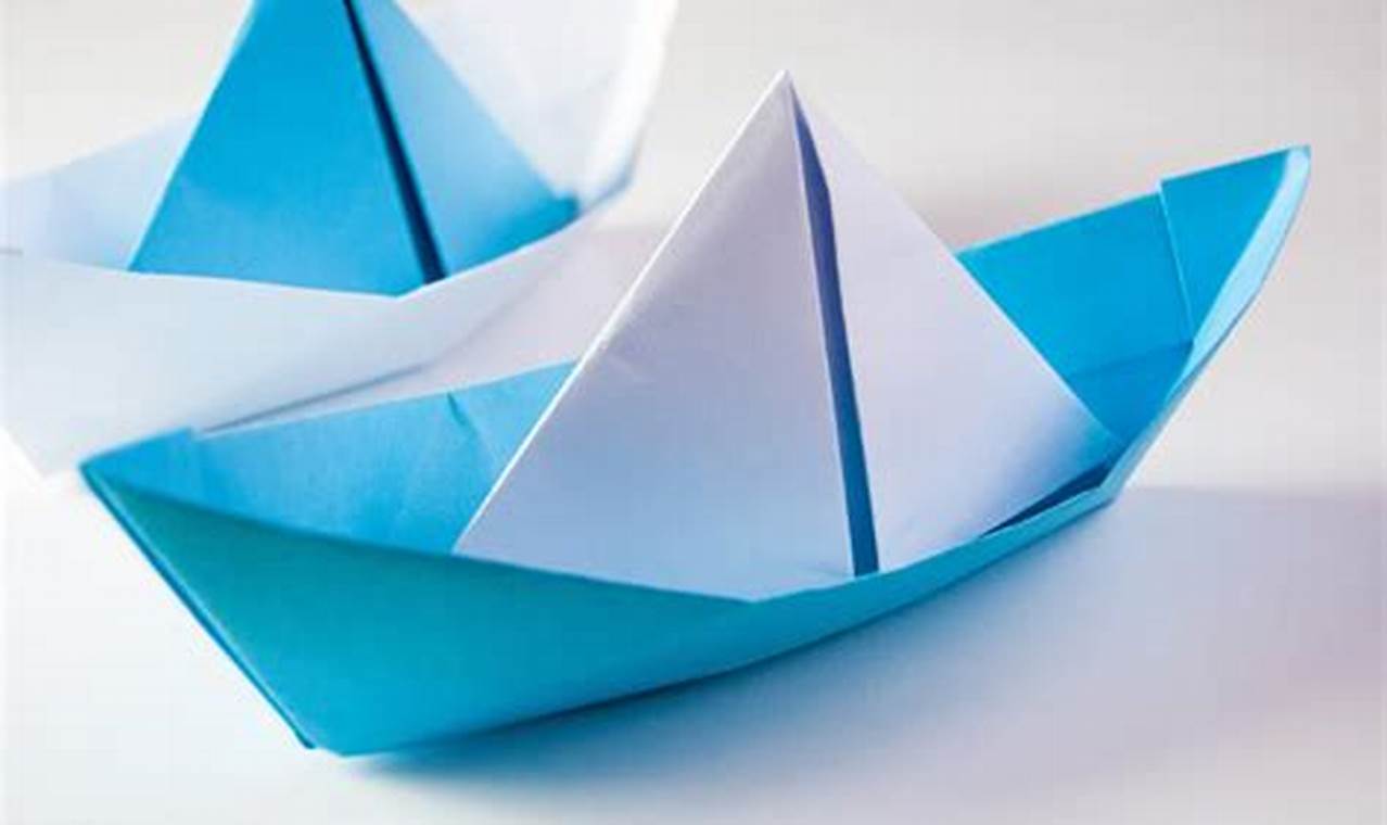 origami boat mount