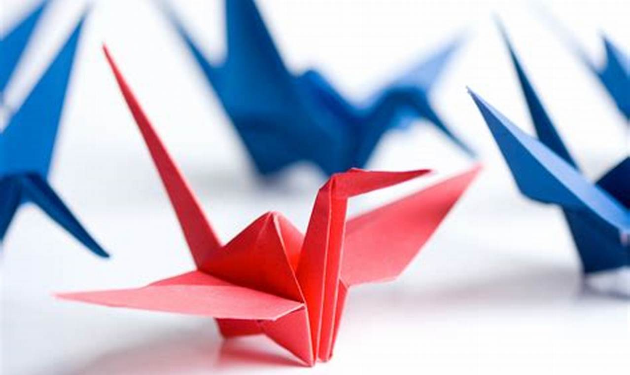 Origami Crane Blow Up: Unraveling the Beauty and Significance of a Cultural Icon