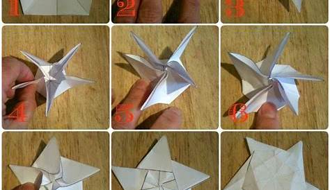 Sterne basteln ohne kleben - Beispiele und Faltanleitung für Origami