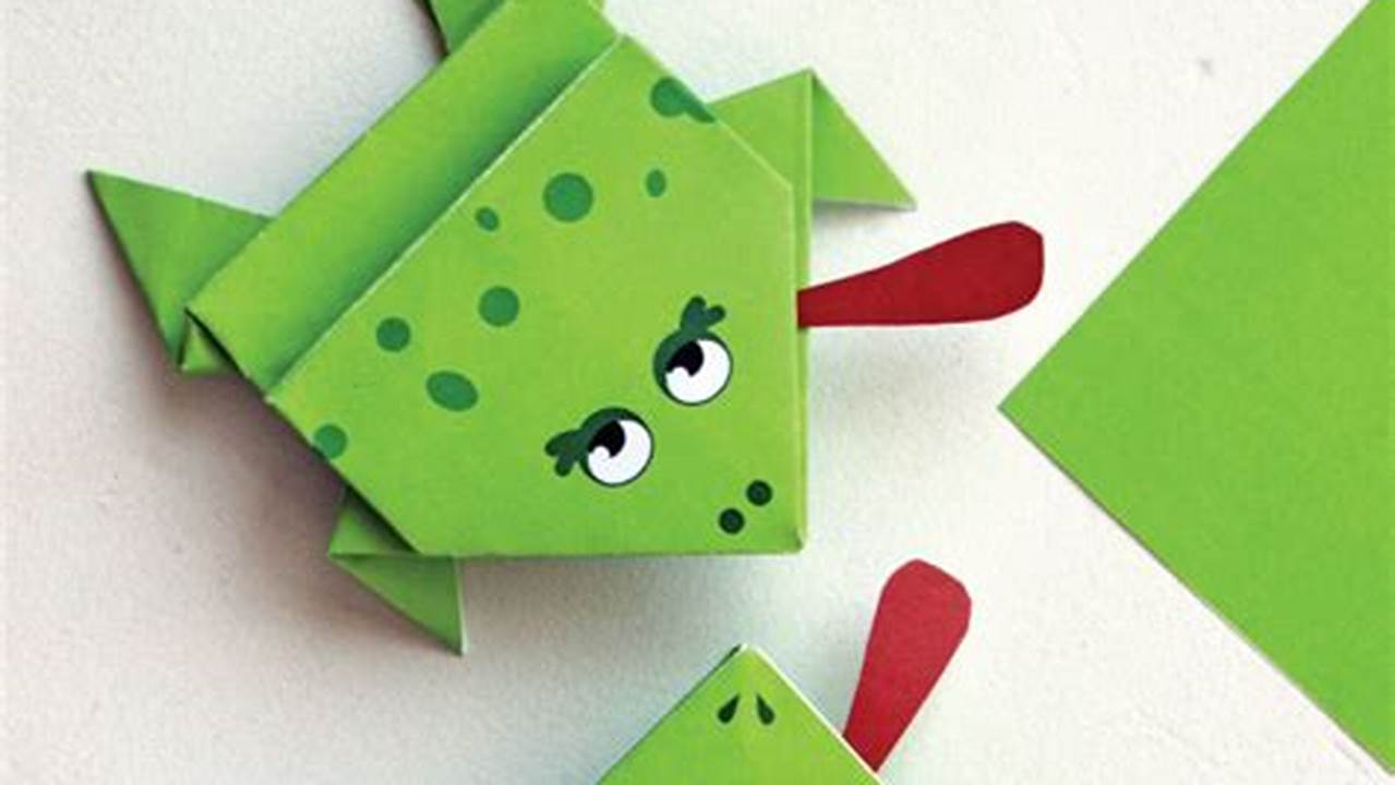 Origami Frog with Printer Paper: A Simple Folding Guide for Beginners