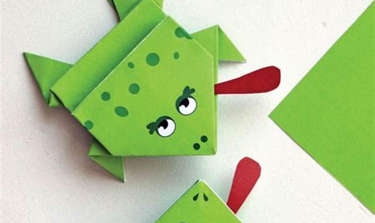 Origami Frog with Printer Paper: A Simple Folding Guide for Beginners