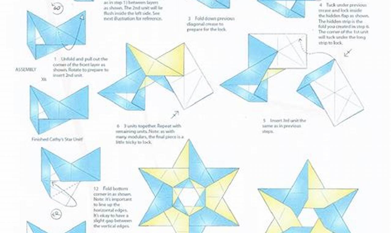 origami ninja star 6 point instructions