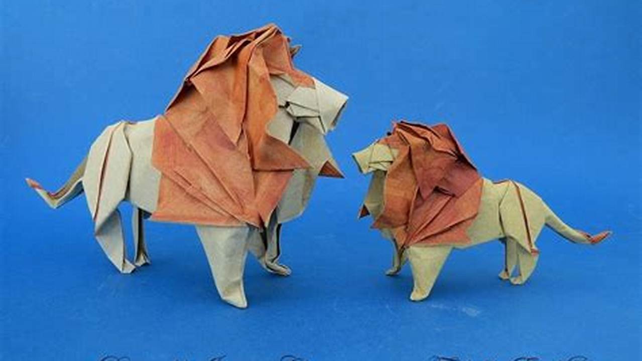 Origami Sacramento Lion: A Fun Activity for All Ages