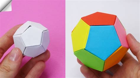 Origami Paper Ball Template