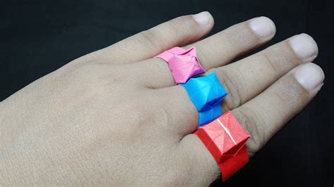 Origami Paper Ring