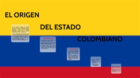 origen del estado en colombia