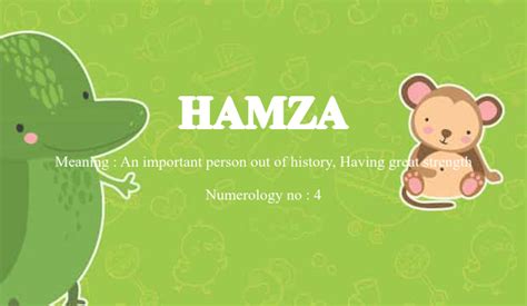 origin of name hamza