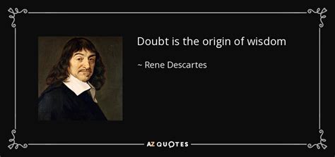 origin of wisdom descartes