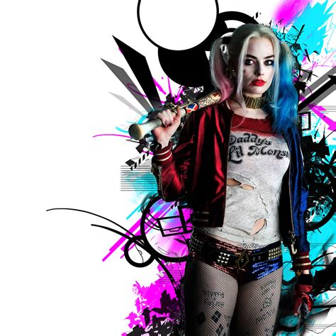 Harley Quinn Newart, HD Superheroes, 4k Wallpapers, Images