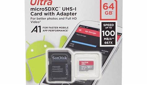 Jual Promo Memory Card Micro Sd SanDisk Ultra 64 Gb Class