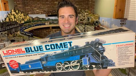 original blue comet train set