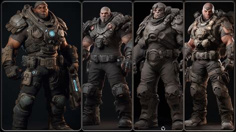 Original Gears Of War Characters