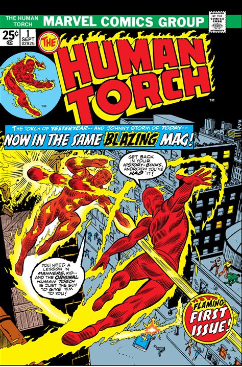 Original Human Torch Vs Human Torch