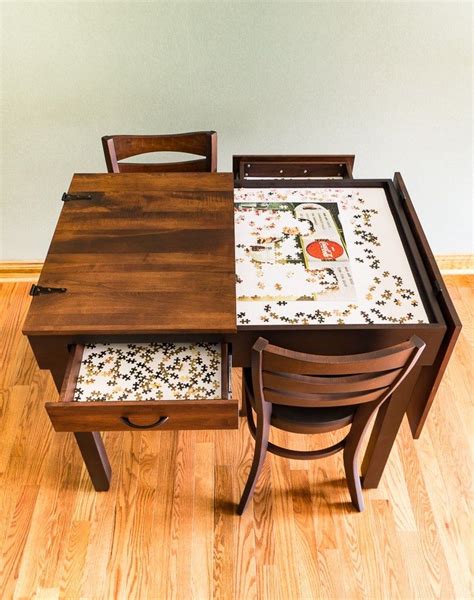 Original Jigsaw Puzzle Coffee Table DigsDigs