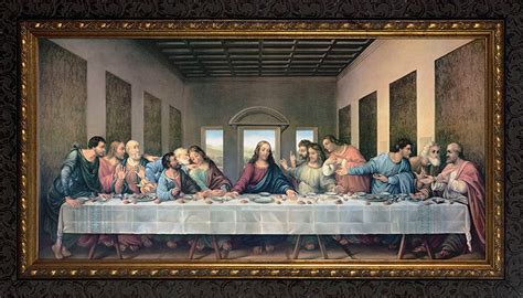 original last supper painting da vinci