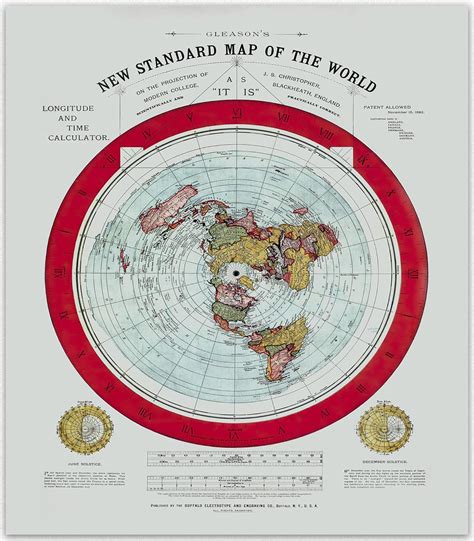 original map of earth