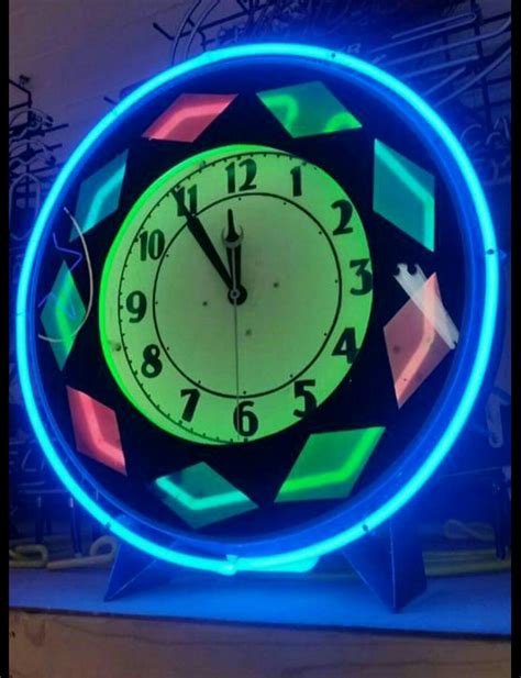 Original Neon Clocks