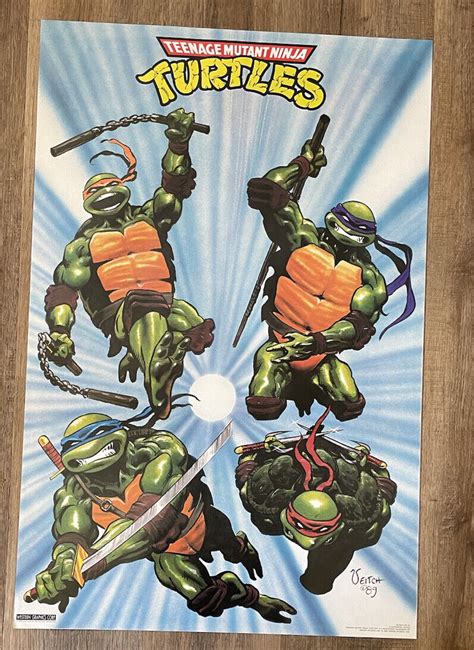 Original Ninja Turtles Poster Collectibles Are Highly Sought After Now