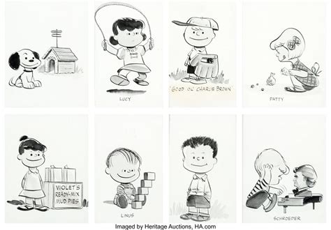 Original Peanuts Characters
