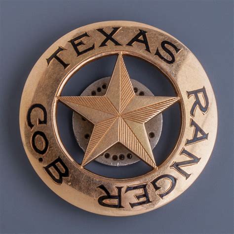 original texas ranger badge for sale
