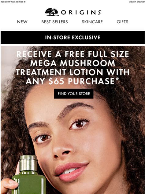 Origins Offer Code November 2021