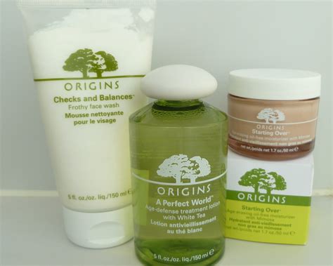 origins skin care products