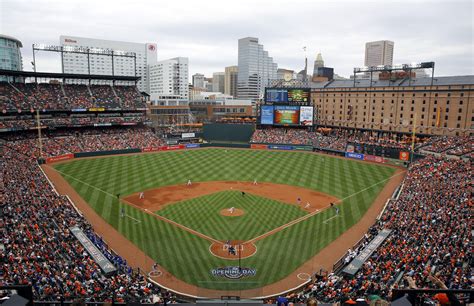 orioles baseball at camden yards