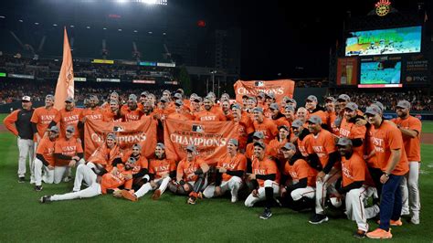 orioles clinch al east